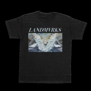 Landmvrks T-Shirt The Darkest Place I've Ever Been S to XXL for Men black