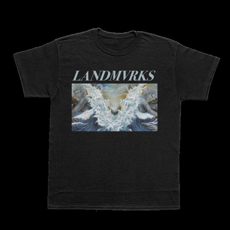 Landmvrks T-Shirt The Darkest Place I've Ever Been S to XXL for Men black