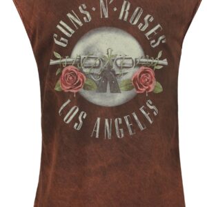 Guns N' Roses Tanktop Los Angeles S to 3XL for Men rust