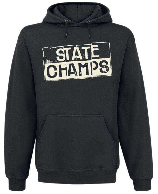 State Champs Hoodie S to XXL for Men black