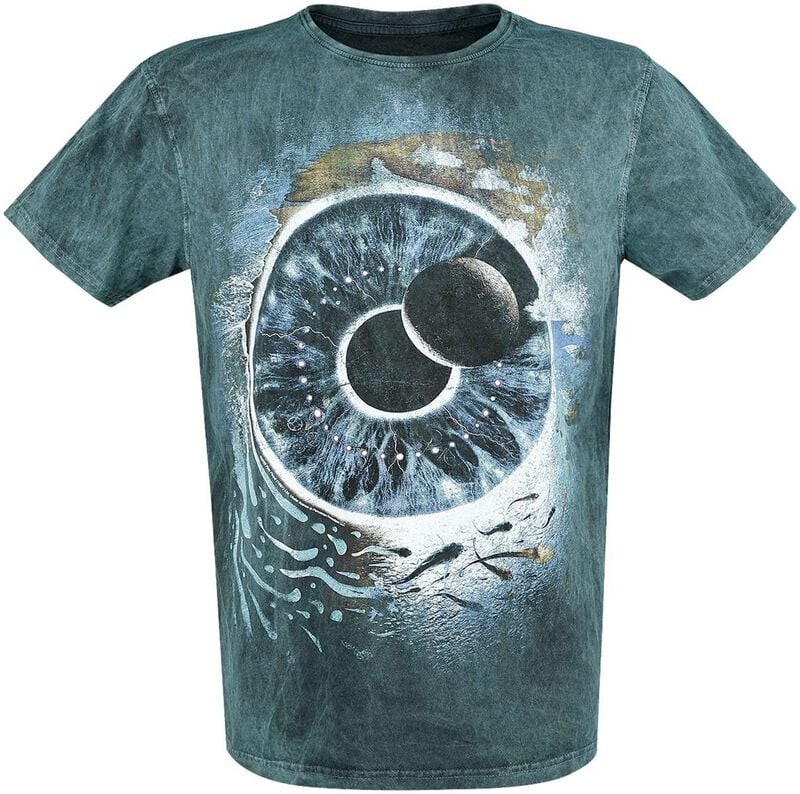Pink Floyd T-Shirt Pulse S to 4XL for Men petrol