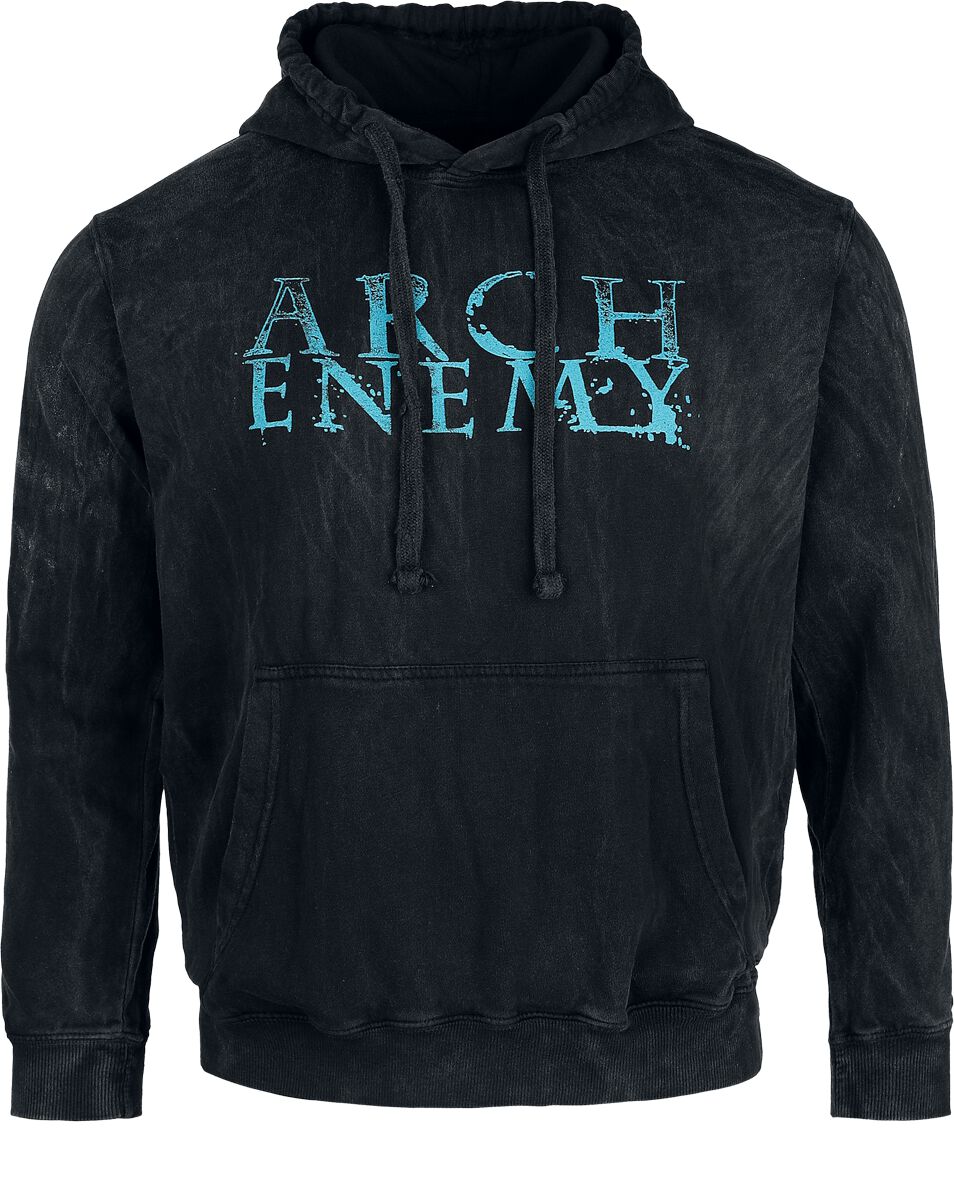 Arch Enemy Hoodie Saturnine S to XXL for Men black