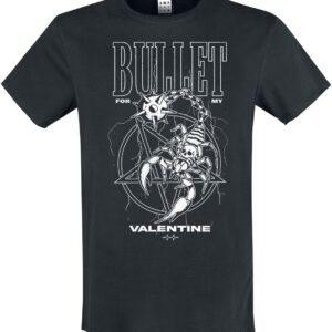 Bullet For My Valentine T-Shirt Amplified Collection Flail Scorpion S to 3XL for Men black