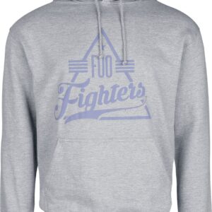 Foo Fighters Hoodie Pyramid S to XXL for Men grey