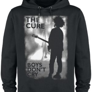 The Cure Hoodie Amplified Collection Boys Don't Cry XS to 3XL for Men black