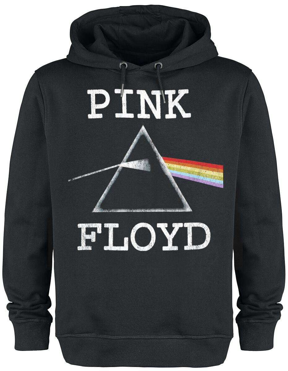 Pink Floyd Hoodie Amplified Collection Dark Side Of The Moon S to 3XL for Men black