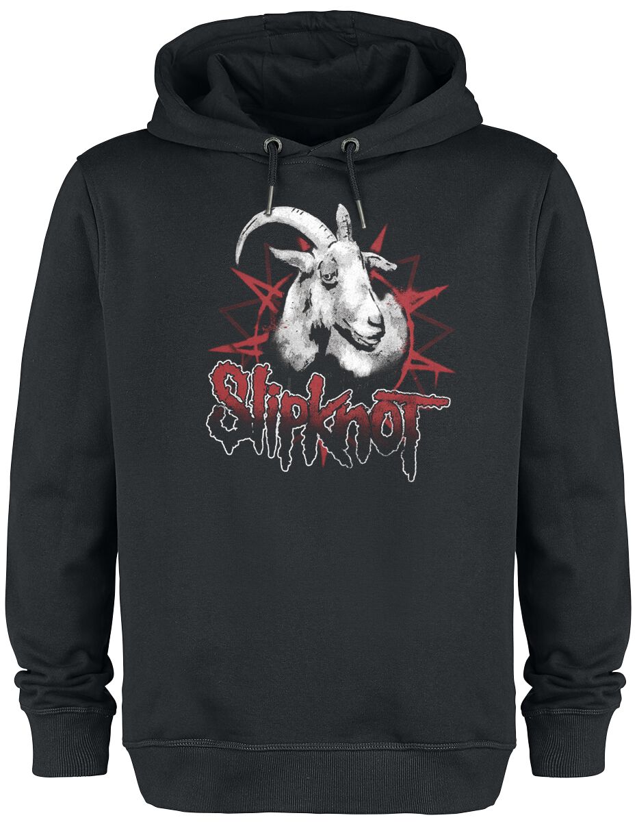 Slipknot Hoodie Amplified Collection Goat XS to 3XL for Men black