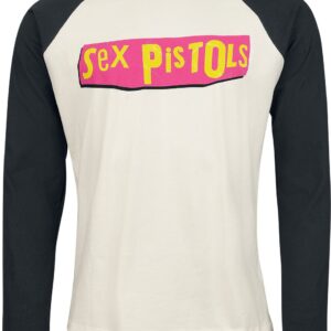 Sex Pistols Long-sleeve Shirt Amplified Collection Logo Driver S to 3XL for Men multicolour