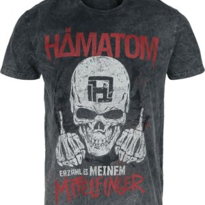 Hämatom T-Shirt Erzähl S to 4XL for Men grey