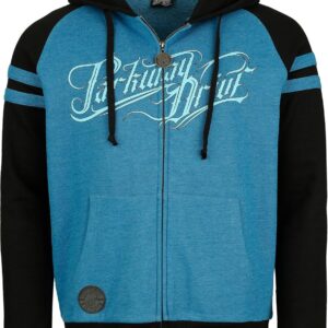 Parkway Drive Hoodie Jacket EMP Signature Collection S to XXL for Men light blue-black