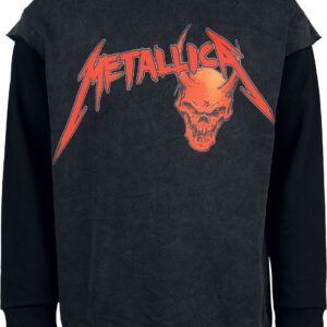 Metallica Sweatshirt EMP Signature Collection S to XXL for Men dark grey-black