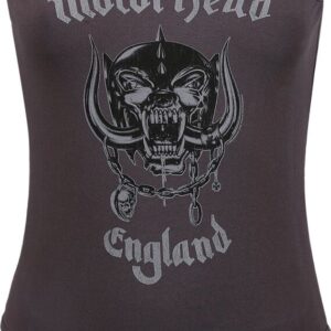 Motorhead Body Amplified Collection England XS to XL for Women charcoal