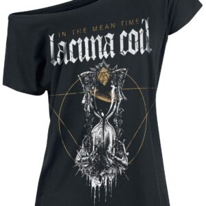 Lacuna Coil T-Shirt Time S to XXL for Women black