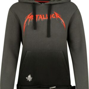 Metallica Hoodie EMP Signature Collection S to 3XL for Women grey-black