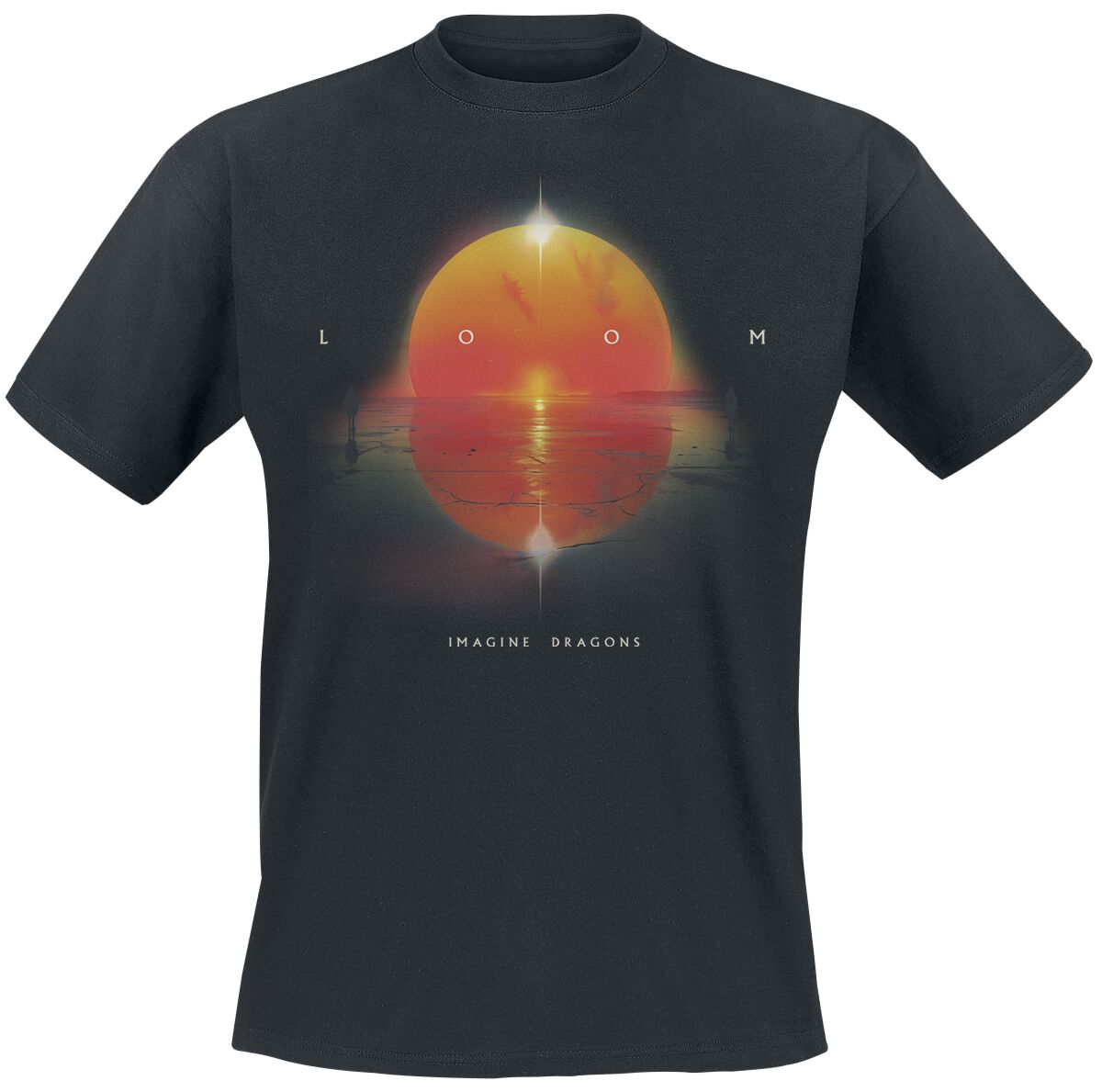 Imagine Dragons T-Shirt Loom Album Art S to 3XL for Men black