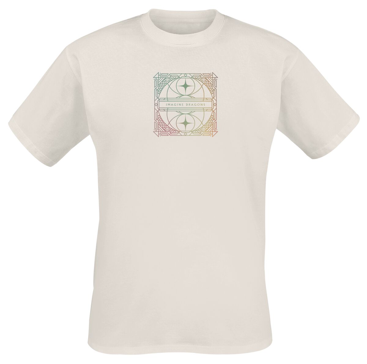 Imagine Dragons T-Shirt Loom Tarot S to 3XL for Men natural