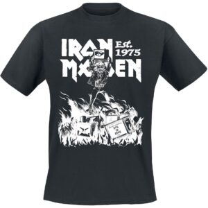 Iron Maiden T-Shirt Holy Smoke S to 4XL for Men black