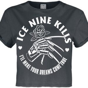 Ice Nine Kills T-Shirt Amplified Collection Dreams XS to XL for Women charcoal