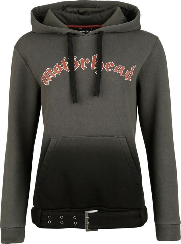 Motorhead Hoodie EMP Signature Collection S to 3XL for Women grey-black