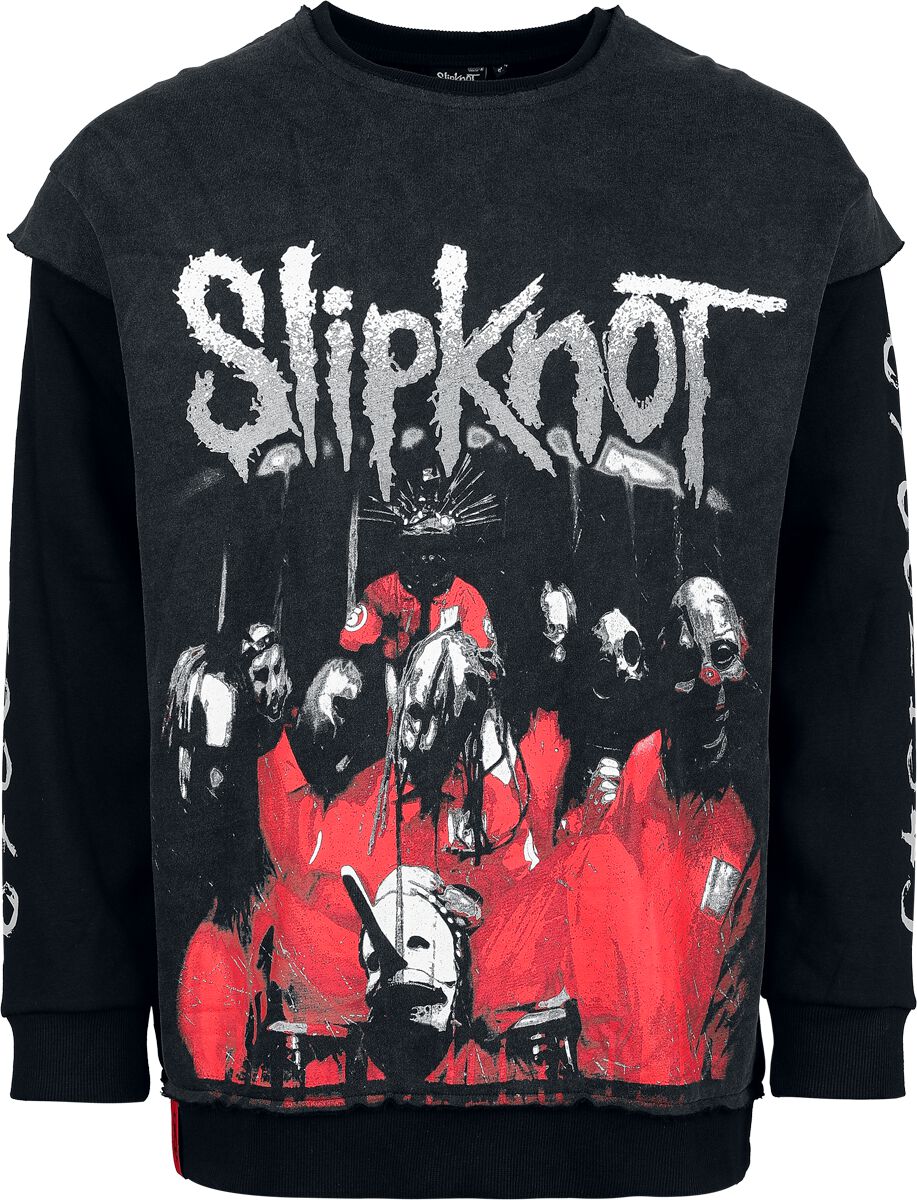 Slipknot Sweatshirt EMP Signature Collection S to XXL for Men dark grey-black