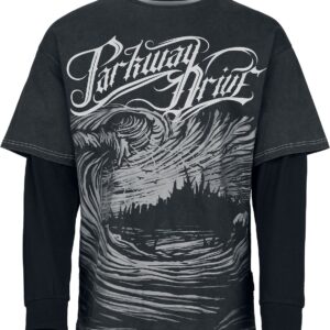 Parkway Drive Long-sleeve Shirt EMP Signature Collection S to 3XL for Men dark grey-black