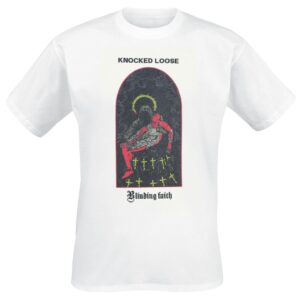 Knocked Loose T-Shirt You won't go before you're supposed to S to 3XL for Men white