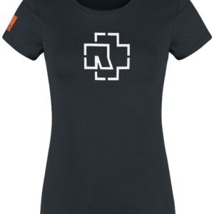Rammstein T-Shirt Logo Glow S to XXL for Women black