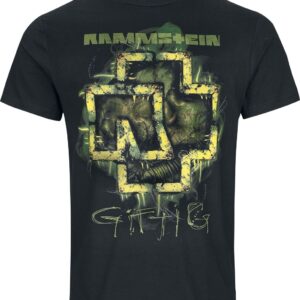 Rammstein T-Shirt Giftig S to 3XL for Men black