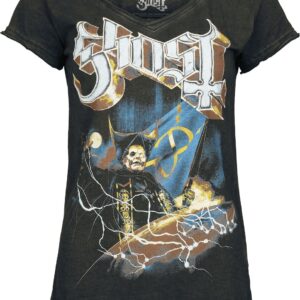 Ghost T-Shirt Lightning S to XXL for Women anthracite