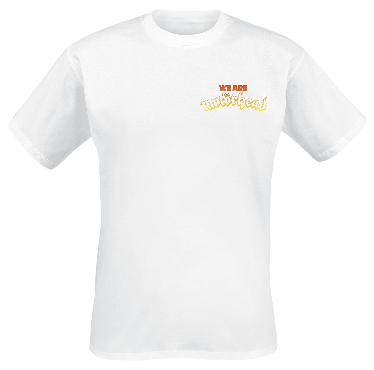 Motorhead T-Shirt We Play Rock & Roll S to 4XL for Men white