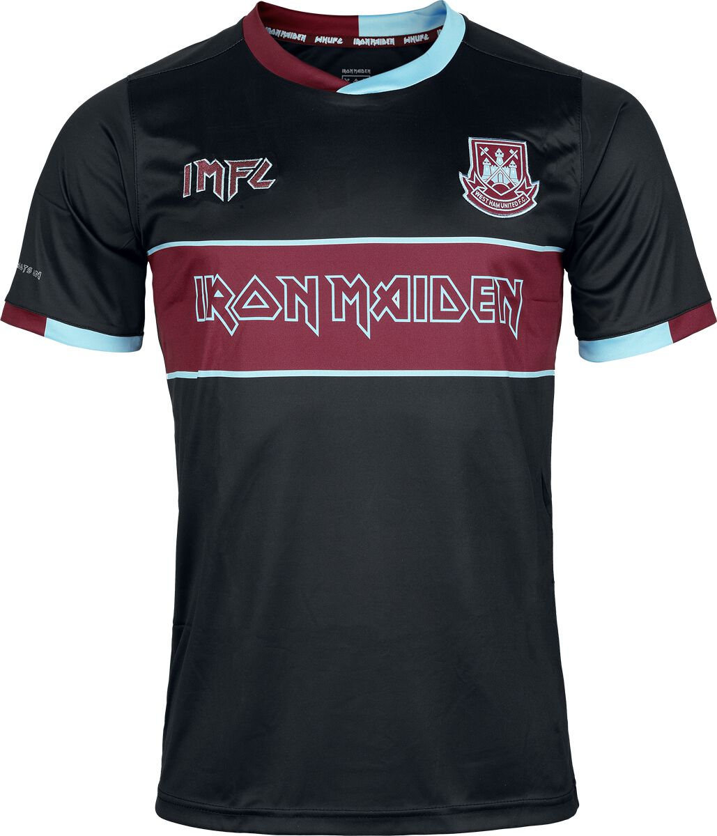 Iron Maiden Jersey IMFC West Ham Jersey S to 5XL for Men black