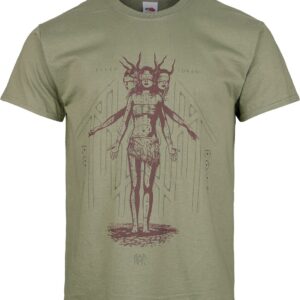 Sleep Token T-Shirt Overlay S to 3XL for Men green