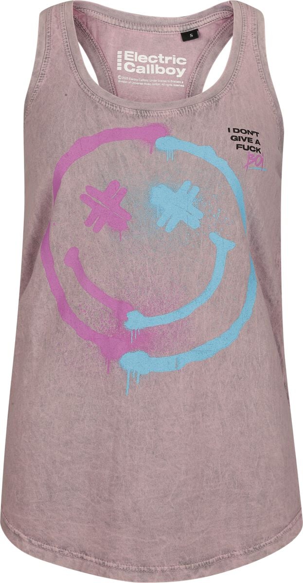 Electric Callboy Top Hypa Hypa S to XL for Women Rose