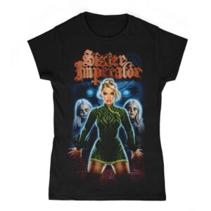 Ghost T-Shirt Sister Imperator S to XXL for Women black