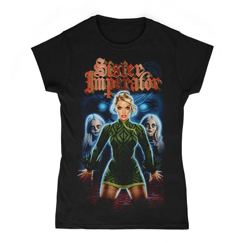 Ghost T-Shirt Sister Imperator S to XXL for Women black