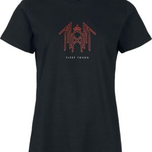 Sleep Token T-Shirt Worship Glyphs L to 3XL for Women black