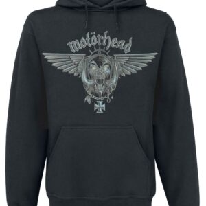 Motorhead Hoodie Winged Warpig S to XXL for Men black