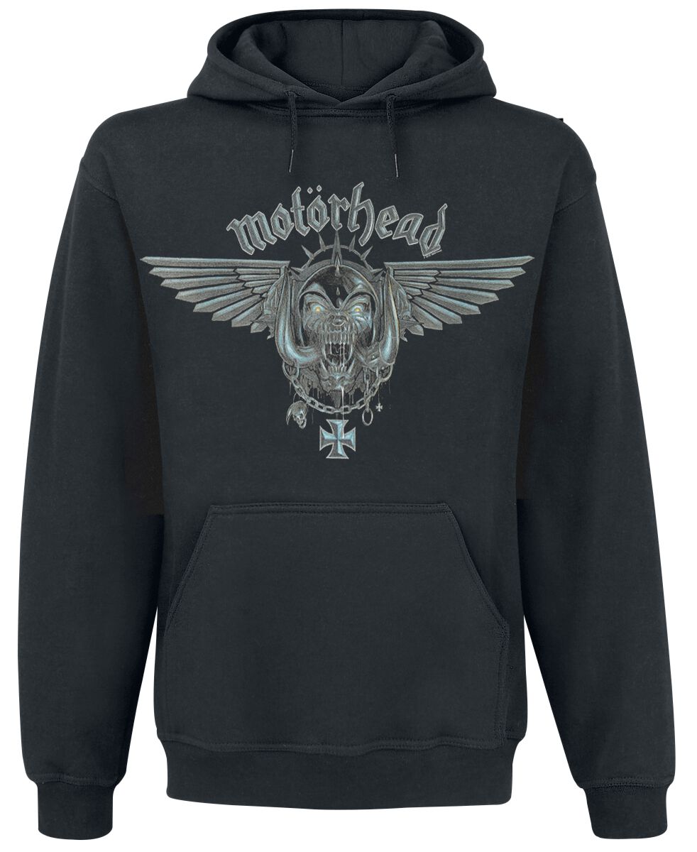 Motorhead Hoodie Winged Warpig S to XXL for Men black
