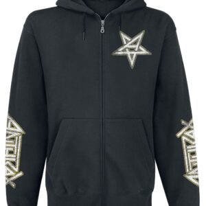 Anthrax Hoodie Jacket MoshIt Up Skater S to XXL for Men black
