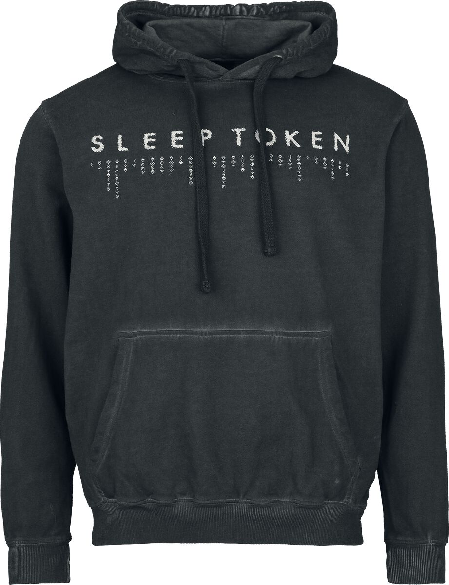 Sleep Token Hoodie Chokehold S to XXL for Men anthracite