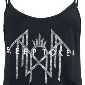 Sleep Token Top Logo S to XXL for Women black