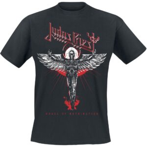 Judas Priest T-Shirt Album Tracklisting S to 4XL for Men black
