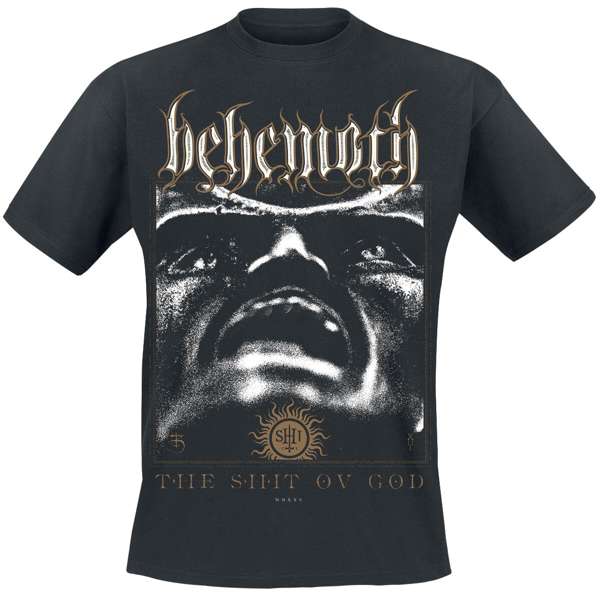 Behemoth T-Shirt The Shit ov God Reign In Hell S to 3XL for Men black