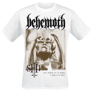 Behemoth T-Shirt The Shit ov God Sepia Parchment V4 S to 4XL for Men white