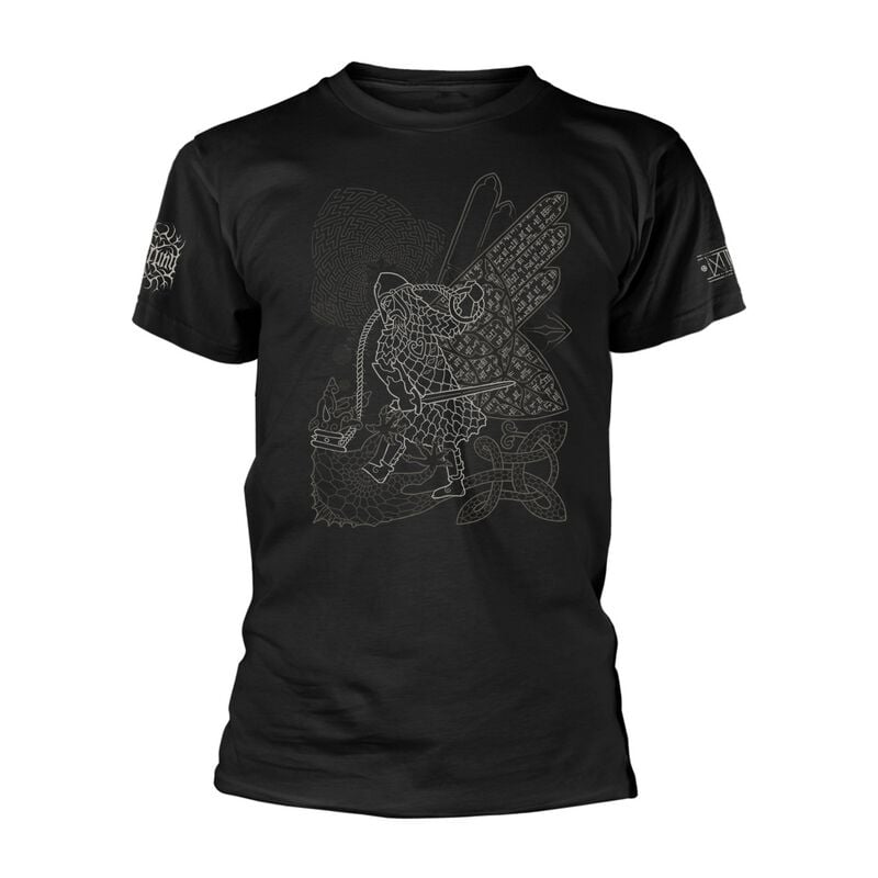 Heilung T-Shirt Sankt Michael S to XXL for Men black