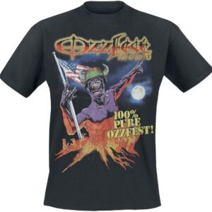Ozzy Osbourne T-Shirt Ozzyfest Helmet S to 4XL for Men black