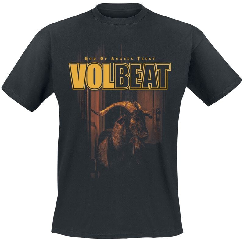 Volbeat T-Shirt God Of Angels Trust S to 4XL for Men black