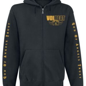 Volbeat Hoodie Jacket God Of Angels Trust S to 4XL for Men black
