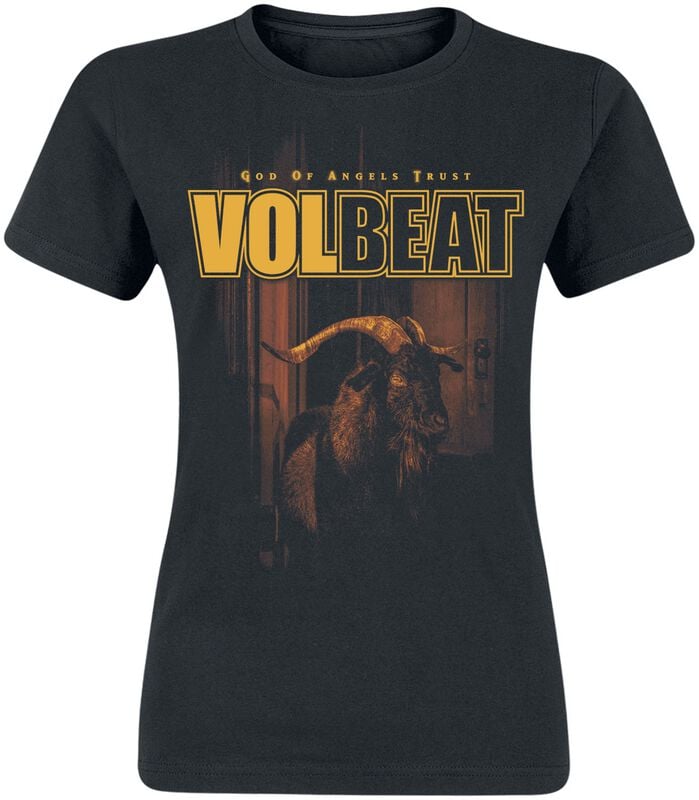 Volbeat T-Shirt God Of Angels Trust M to 3XL for Women black
