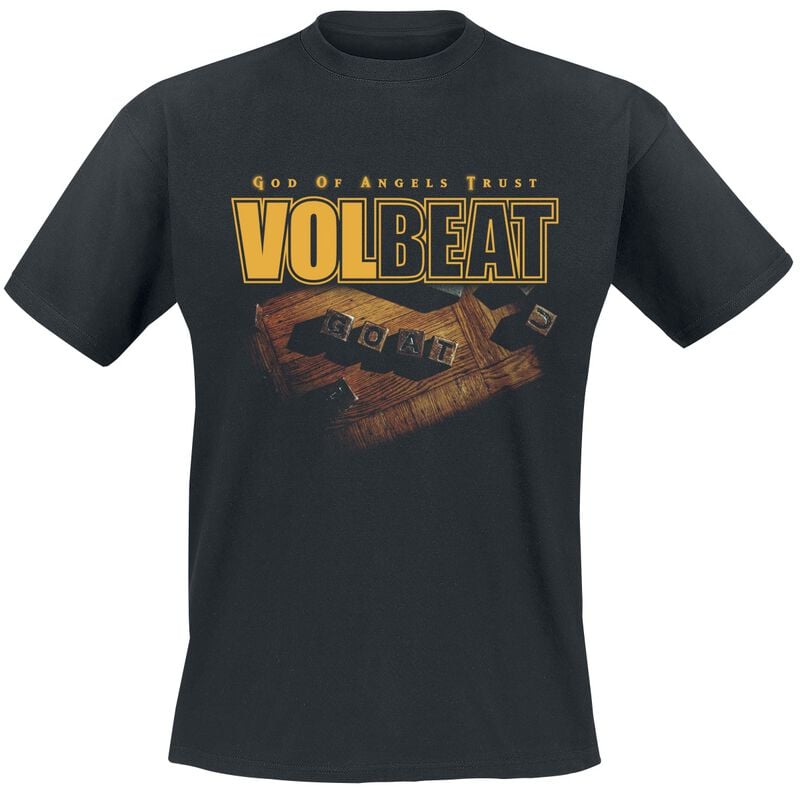 Volbeat T-Shirt God Of Angels Trust S to 4XL for Men black